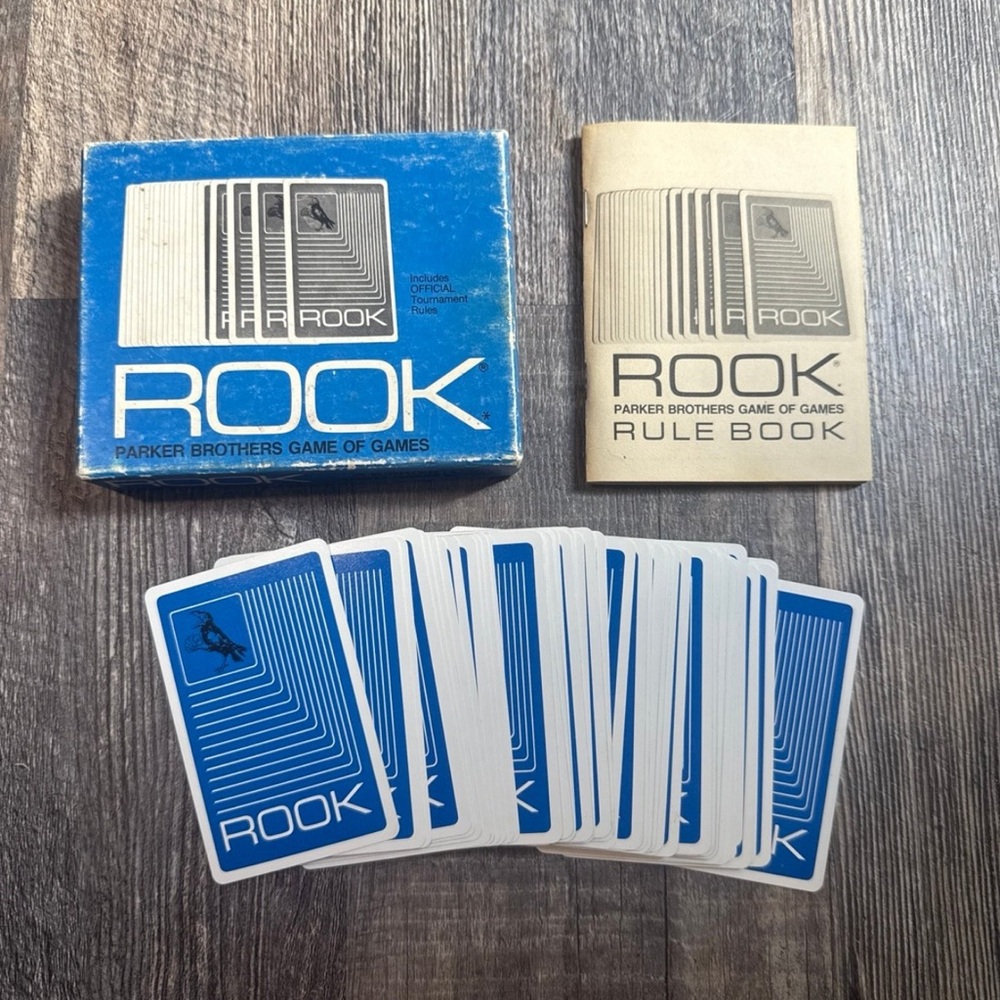1972 Parker Brothers Rook Card Game Complete